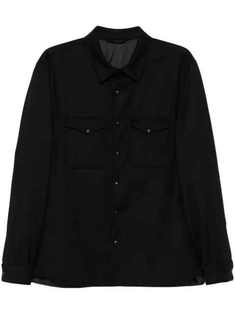ERALDO virgin wool shirt jacket