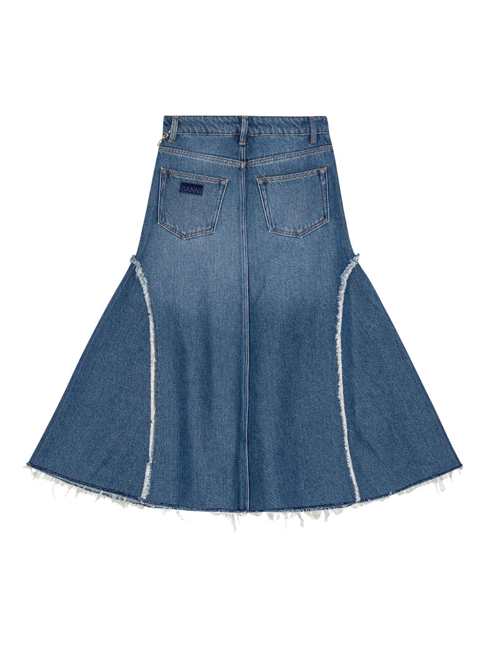 Where to find deals GANNI denim midi skirt Women