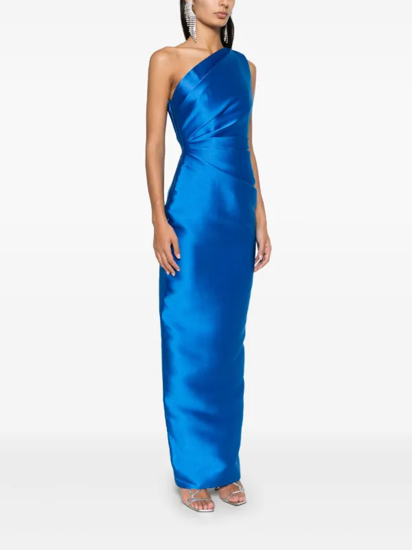 SOLACE LONDON KIRA ロングドレス Solace London Kira Maxi Dress | Blue | FARFETCH