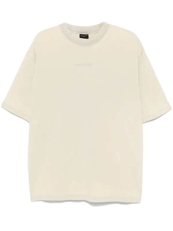 Balenciaga Off White Medium Fit Vintage T Shirt Neutrals FARFETCH CA