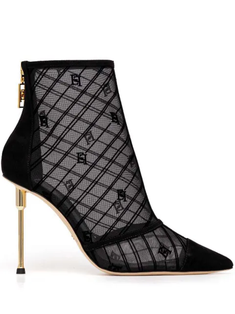 Elisabetta Franchi leather boots