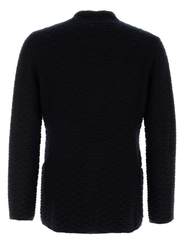 Giorgio Armani ネイビー カーディガン Giorgio Armani ネイビー カーディガン Giorgio Armani
