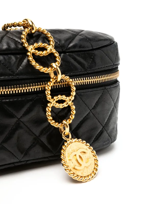 CHANEL Pre-Owned 1991 Fanny Pack Belt Bag Black FARFETCH IN