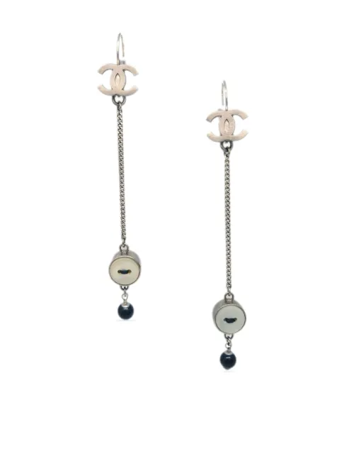 Boucles d'oreilles à clip (2008) - CHANEL Pre-Owned - Modalova