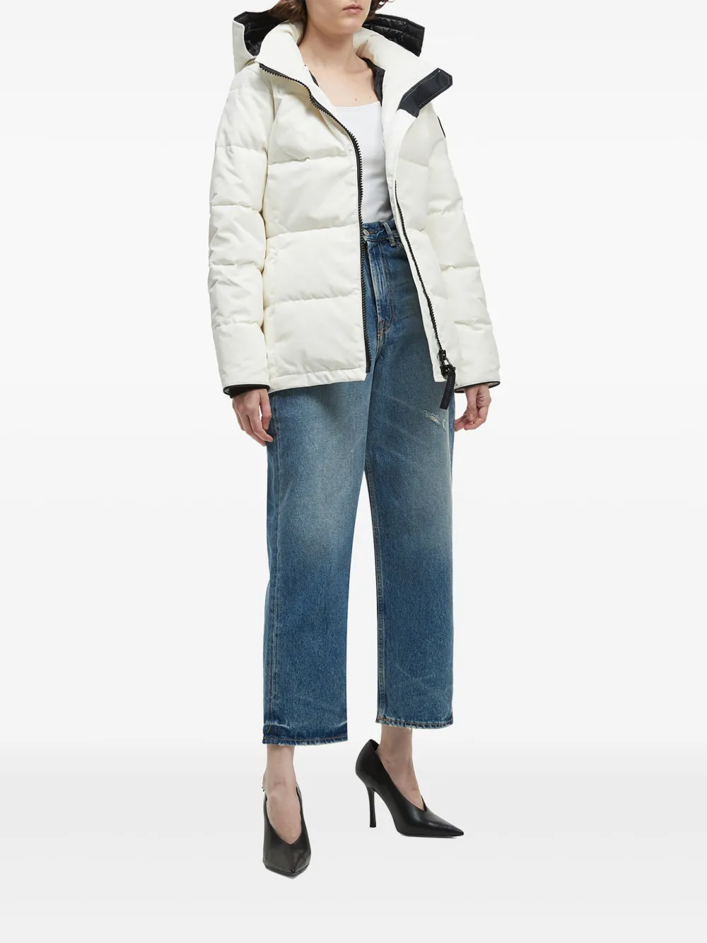 Canada Goose Chelsea donsjack Wit