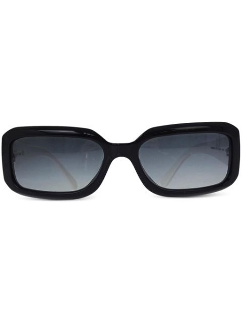 CHANEL 1990-2000 Icons rectangle-frame sunglasses Women