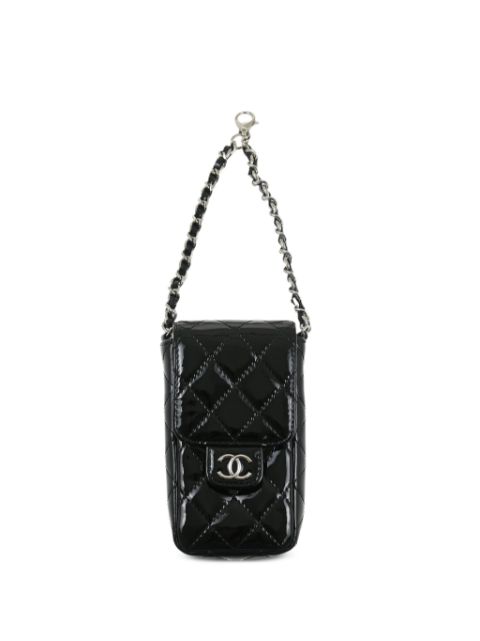 HOT SALE CHANEL 2009 chain pouch case Women