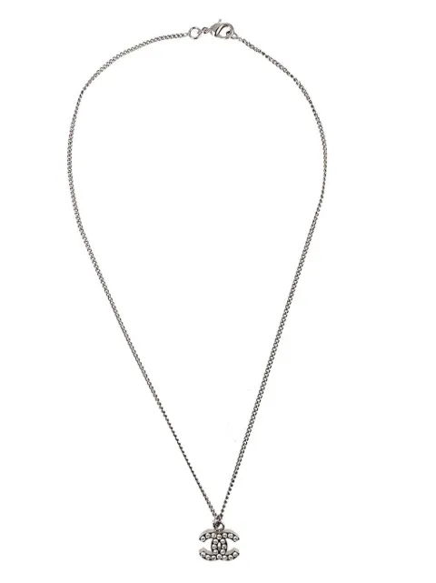 CHANEL Pre-Owned 2011 CC pendant necklace
