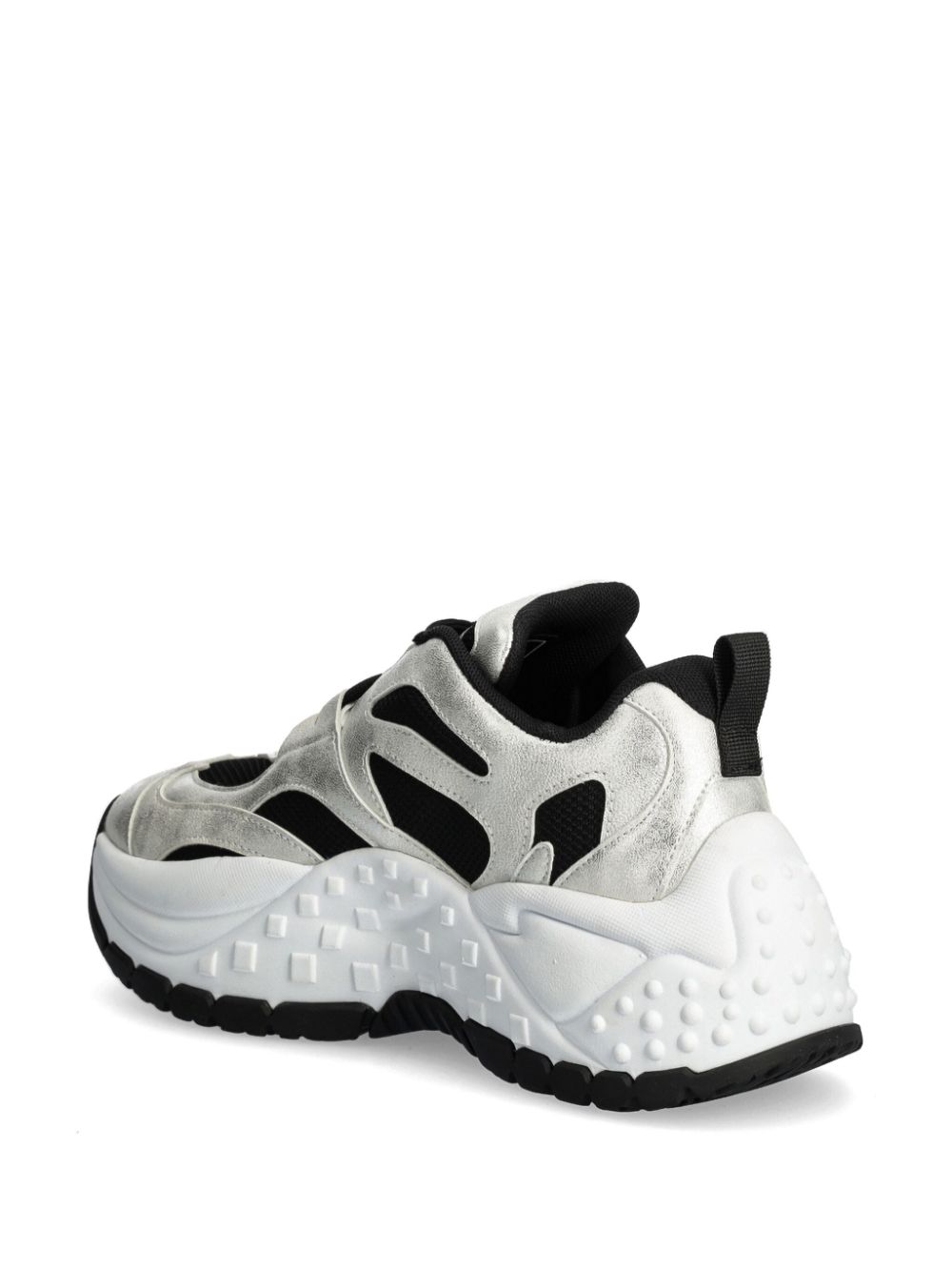 Armani Exchange Sneakers met chunky zool Grijs