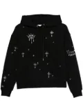 Sonia Rykiel Surrealist-motifs hoodie - Black