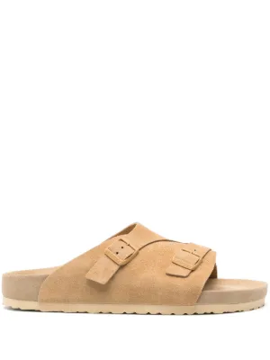 Birkenstock Boston スエードサンダル | ニュートラル | FARFETCH JP