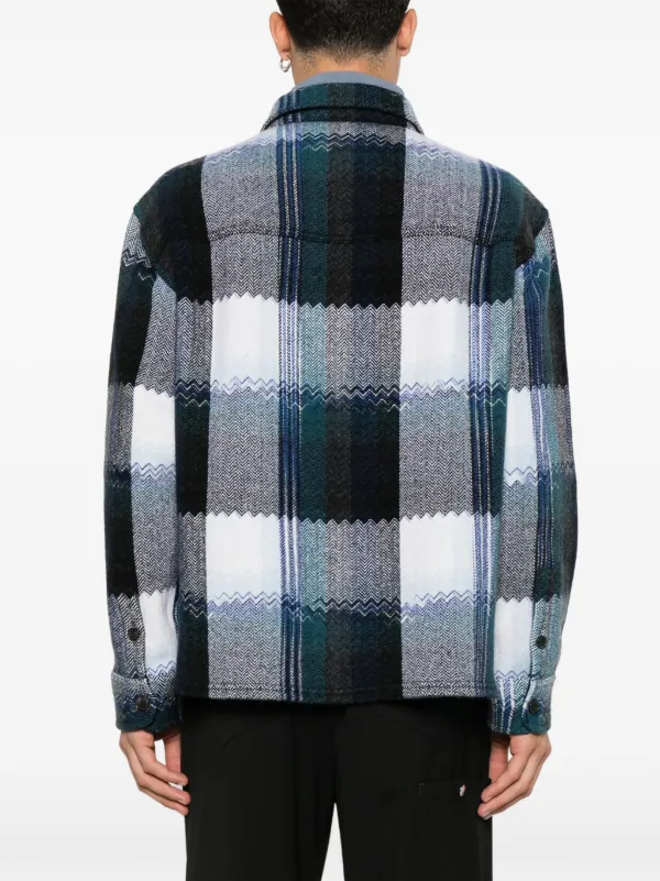 Missoni チェック シャツ | ブルー | FARFETCH JP