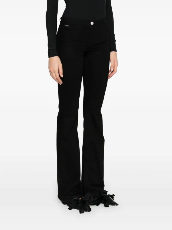 BOOTCUT DENIM PANTS - courrèges