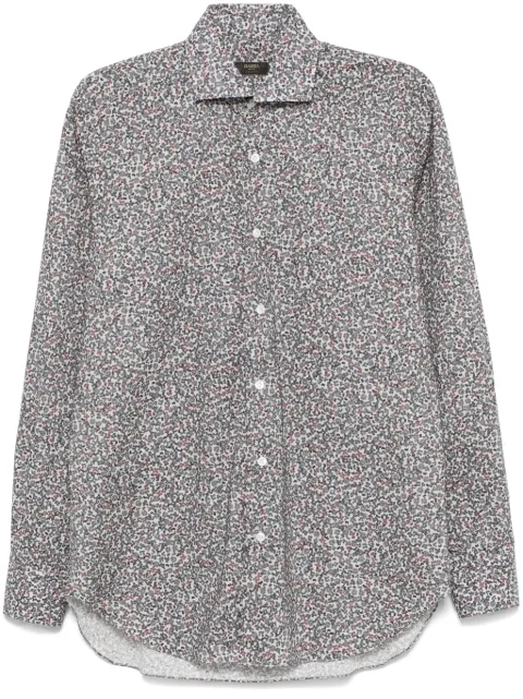 Barba camisa con estampado floral
