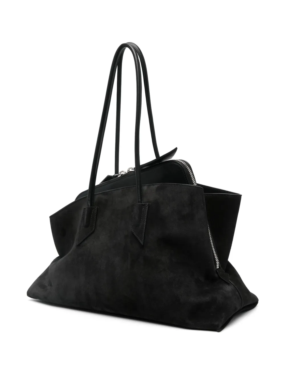 The Attico La Passeggiata medium shopper Zwart