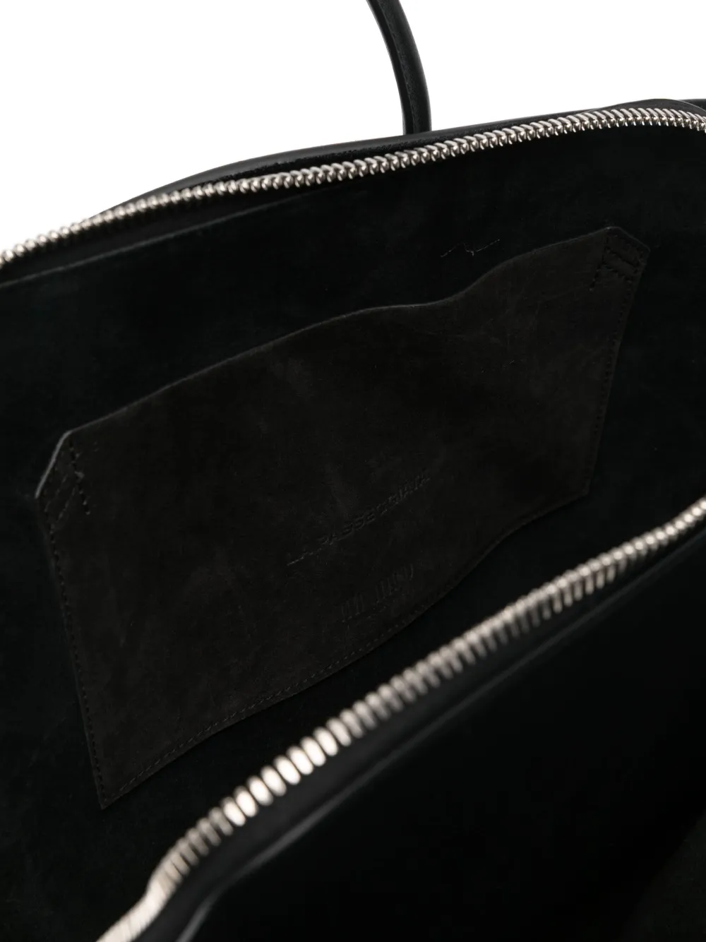The Attico La Passeggiata medium shopper Zwart