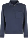 Fortela half-zip polo shirt - Blue