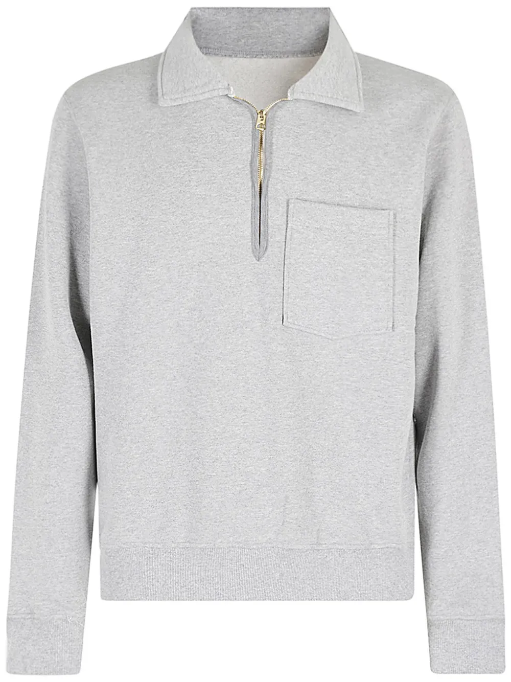 Fortela half-zip polo shirt | Grey | Image 1