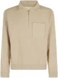 Fortela half-zip polo shirt - Neutrals