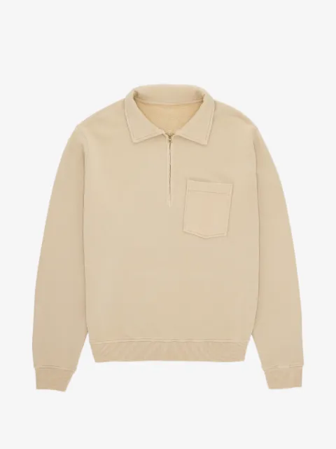 Fortela half-zip polo shirt