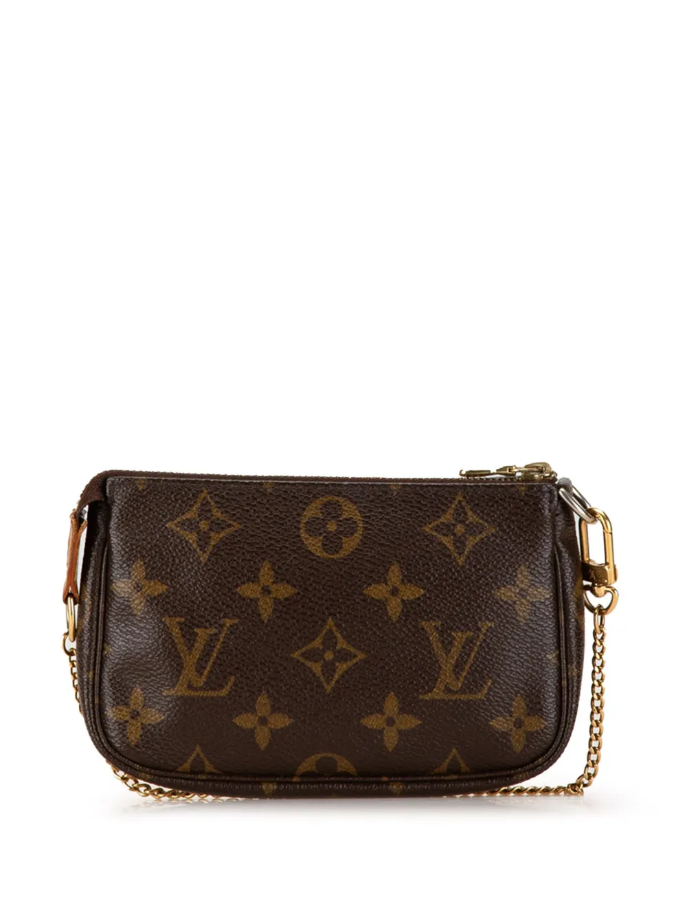 Louis Vuitton Pre-Owned 2005 Pochette Accessoires mini-handtas met monogram - Bruin