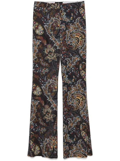 ETRO paisley-print flared trousers