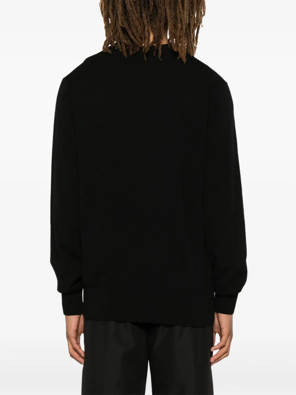 Cheap Versace Jeans Couture logo-intarsia sweater Men