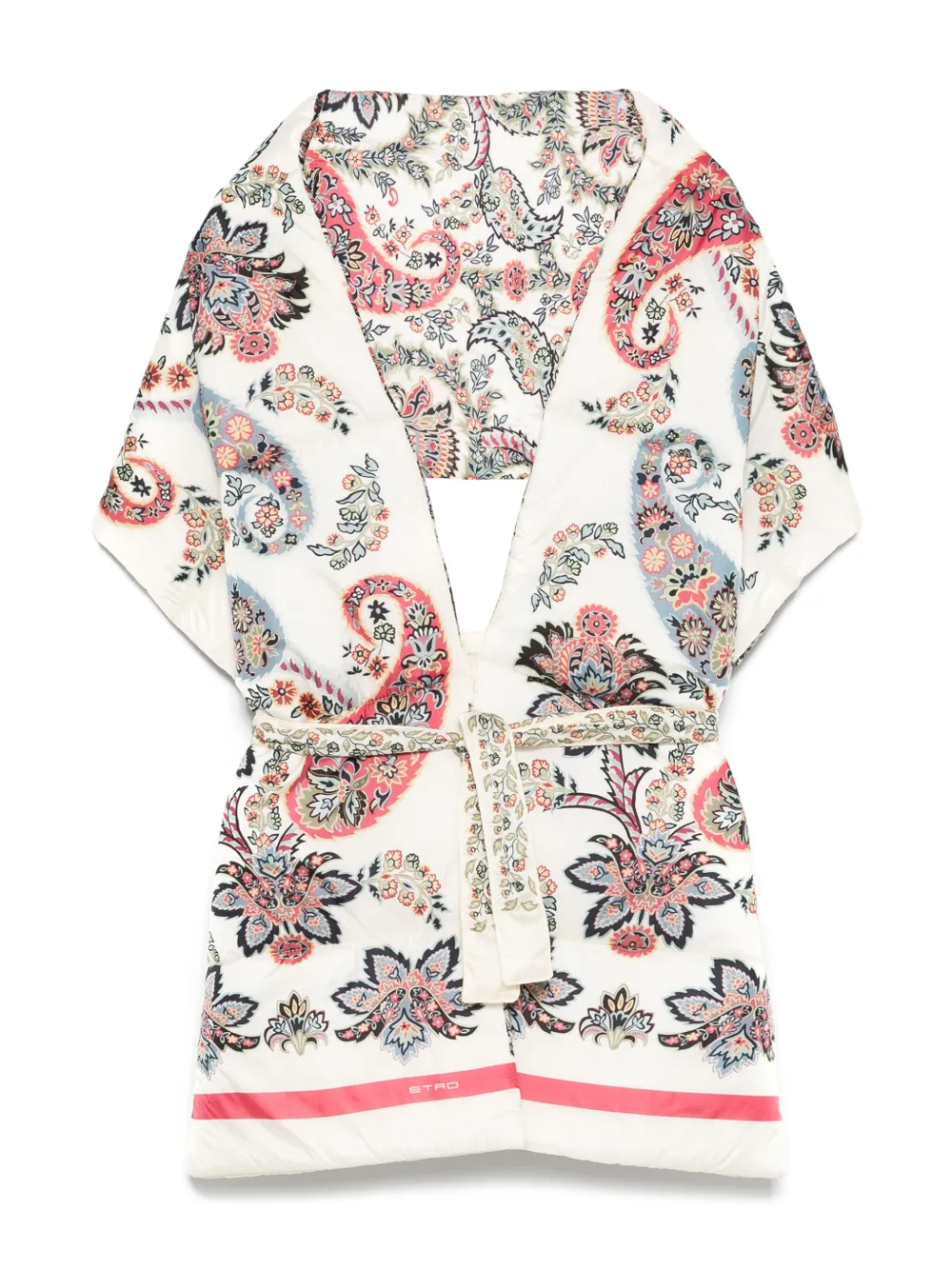 ETRO Sjaal met paisley-print Beige