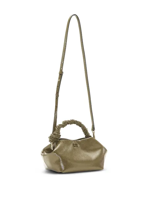 GANNI Bou braided-handle tote bag A6337 - 3