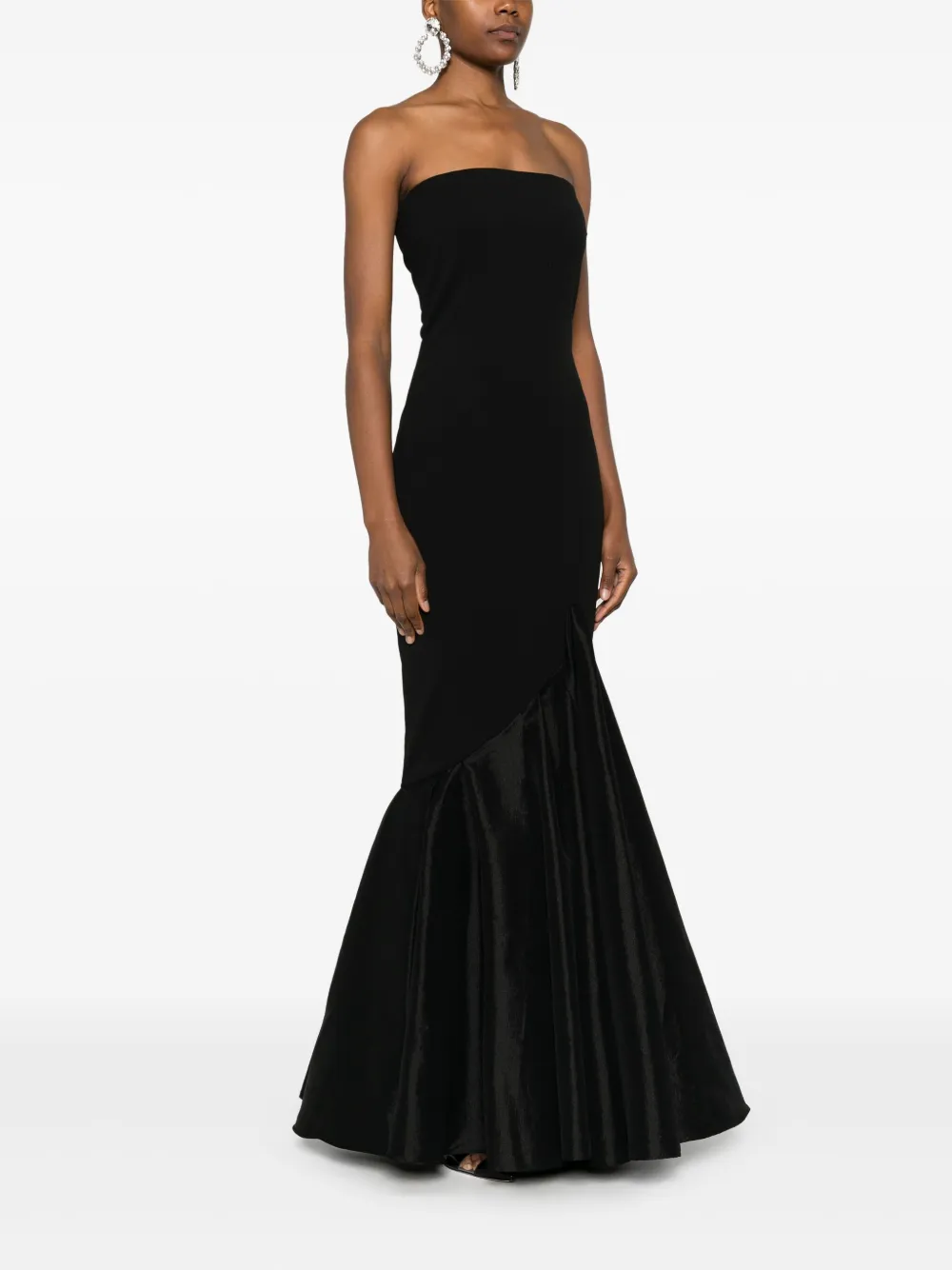 Solace London Rayne avondjurk Zwart