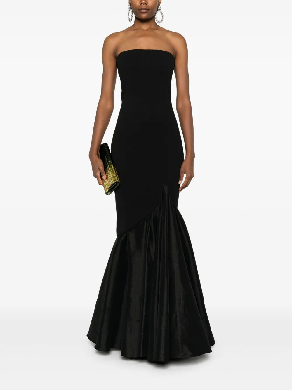 Solace London Rayne gown - Zwart
