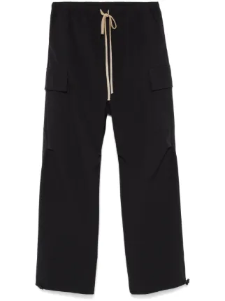 FEAR OF GOD ESSENTIALS ドローストリング カーゴパンツ | ブラック | FARFETCH JP