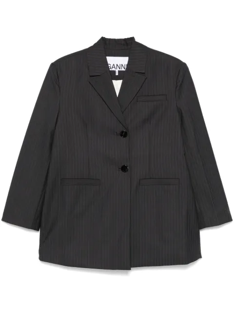 Buy cheap online deals GANNI pinstriped blazer Women