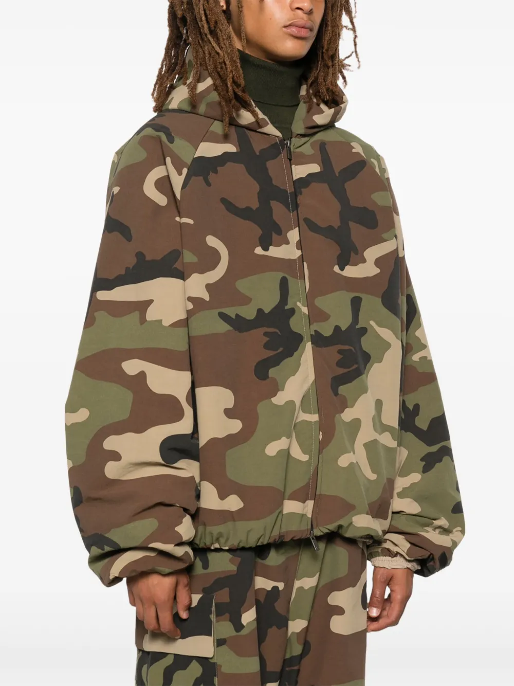 Fear of god camo jacket best sale