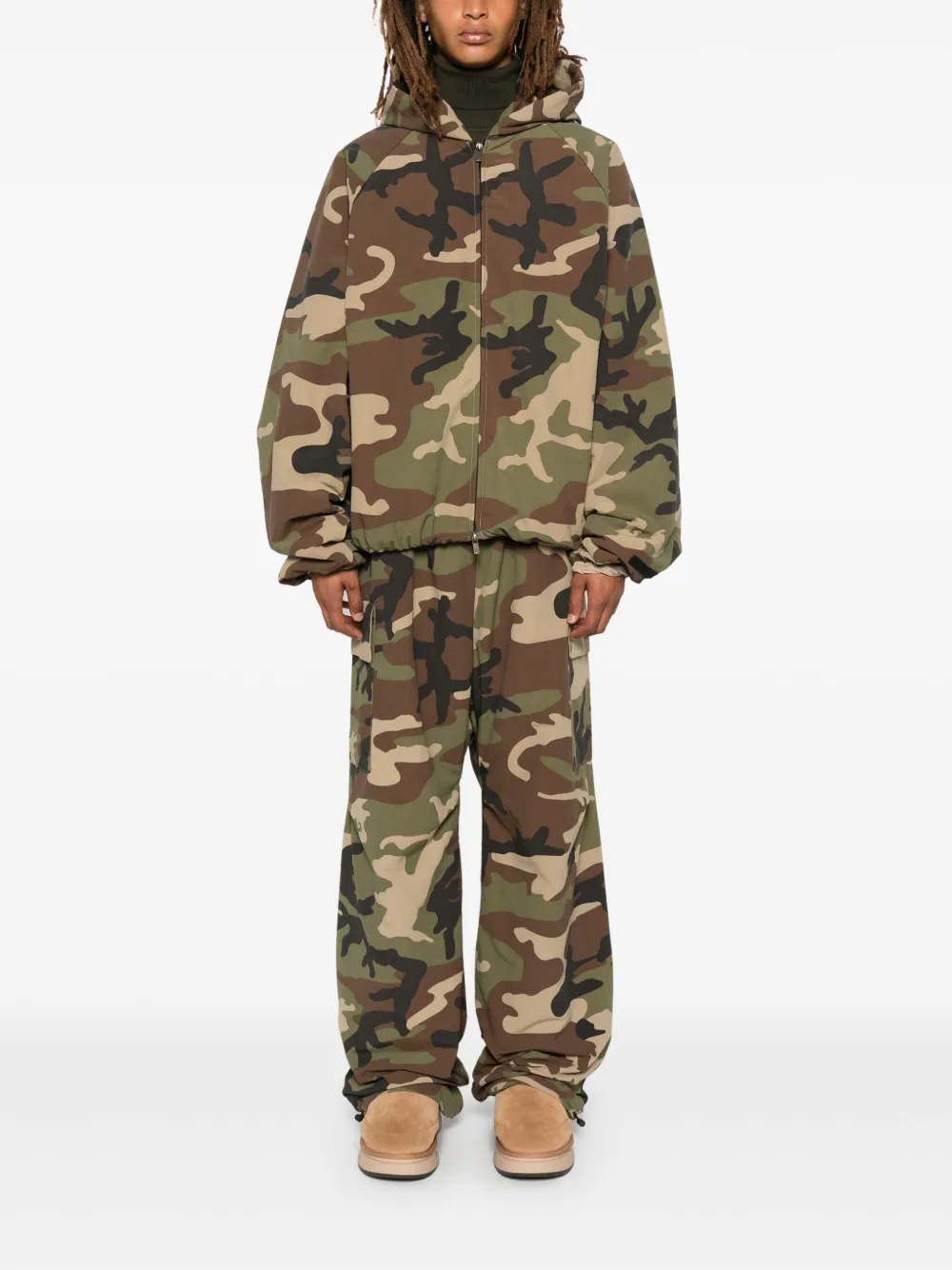 Fear of god camo jacket on sale