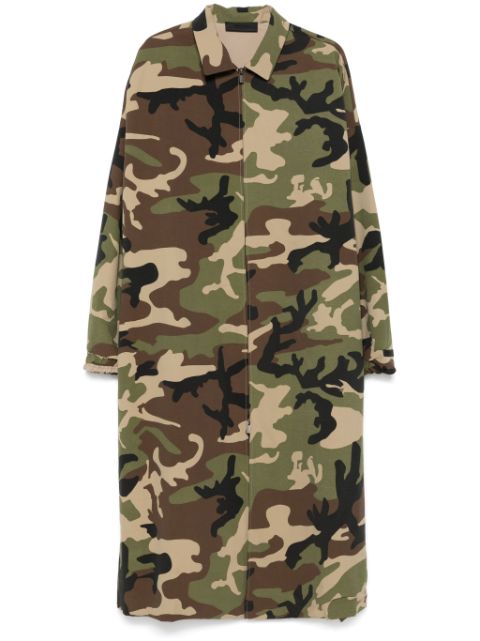 FEAR OF GOD ESSENTIALS camouflage-pattern coat Men