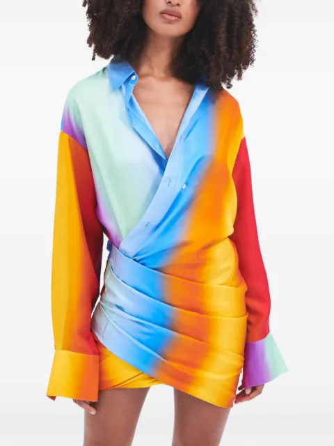 Monse ombré-effect shirt dress