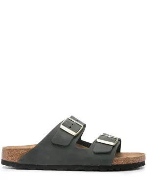 Birkenstock Kyoto touch-strap Sandals | Black | FARFETCH ZA