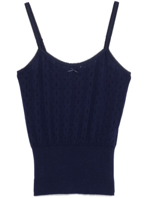 JW Anderson pointelle-knit top Women