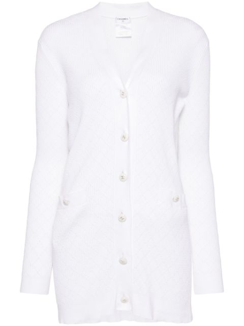 HOT SALE CHANEL 2000 knit cardigan Women