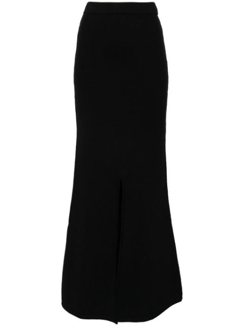 Izaak Azanei ribbed maxi skirt