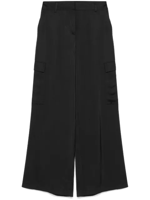 Karl Lagerfeld satin cargo pants