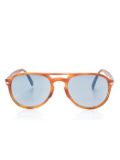 Persol pilot-frame sunglasses - Brown