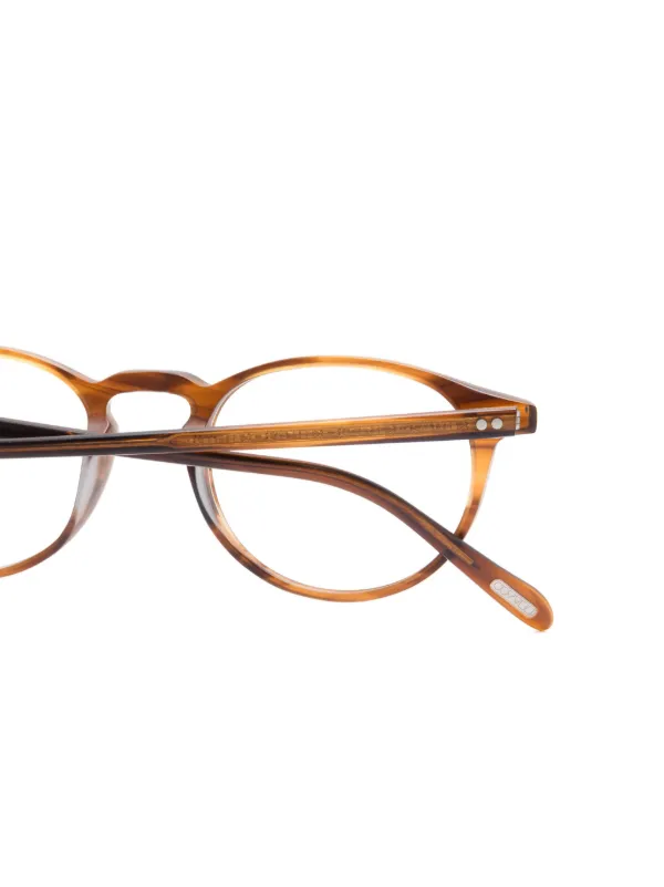Oliver Peoples Riley-R 眼鏡フレーム | ブラウン | FARFETCH JP