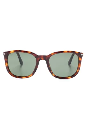 TOM FORD Eyewear トータスシェル スクエアサングラス | ブラウン