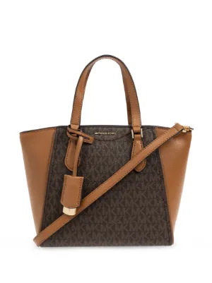 Michael Michael Kors ロゴ トートバッグ | ブラウン | FARFETCH JP