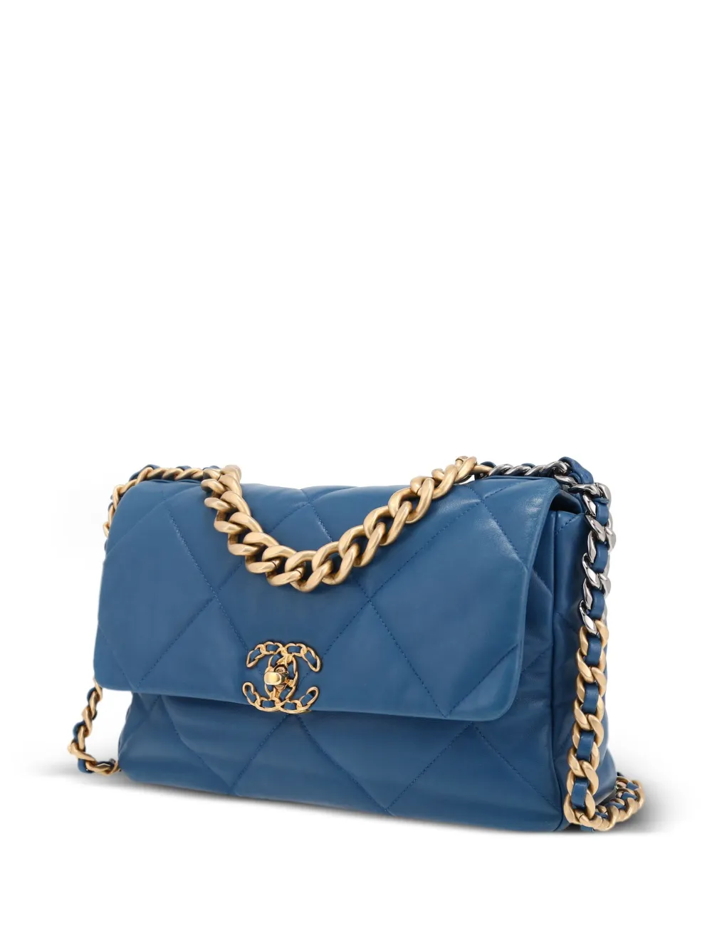 2021 groBe Chanel Schultertasche 19cm