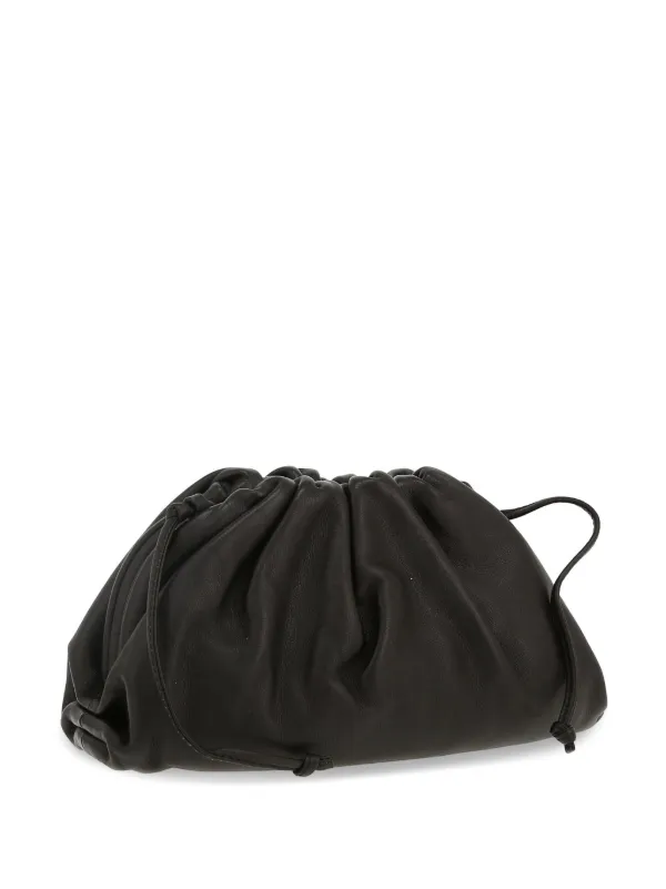 ショルダーバッグ Bottega Veneta Black Leather Bag Bottega Veneta Pre-Owned Pouch Shoulder Bag | Black