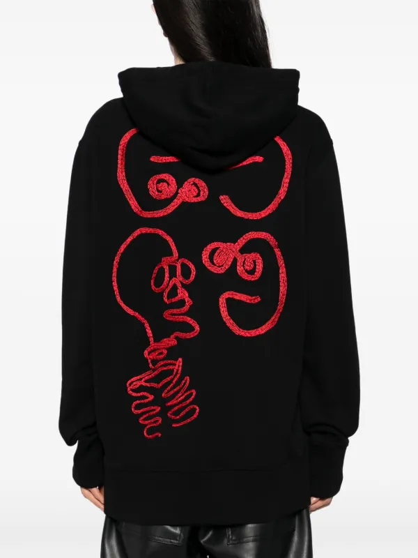 【在庫処分】 GIVENCHY グラフィックフードスウェット トップス