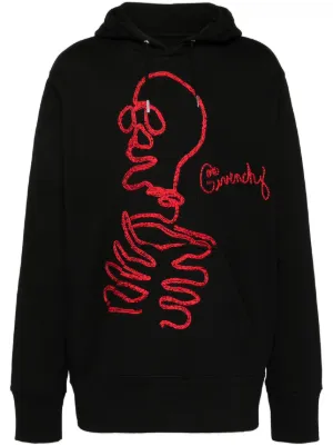Givenchy Studio Homme Oversized Hoodie | Black | FARFETCH Givenchy Studio Homme Oversized Hoodie | Black | FARFETCH